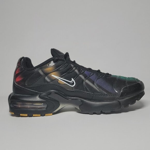 Nike Air Max Plus GS Tuned Air Black Multicolor Women’s 7 (5.5Y Youth) - Picture 3 of 11